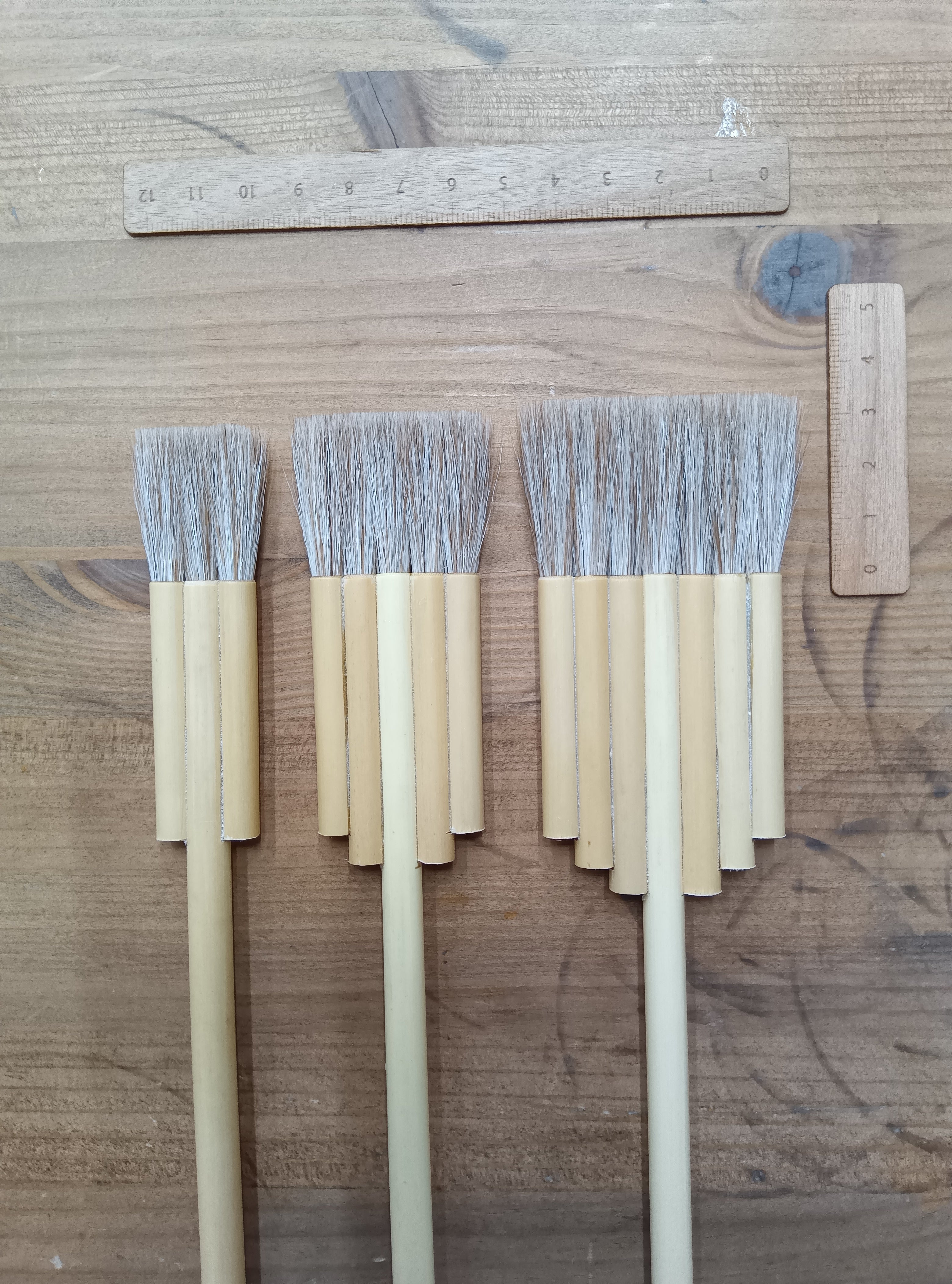 未使用保管品　精雲堂 他　霞・天心・玉蘭・修文・悠水・小町・則妙・心技 他　37本まとめて　総額約53600円　日本画・水彩画　万能筆 玉蘭｜付立筆｜日本画筆・水彩画の筆清晨堂(せいしんどう)画筆工房