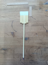 5周年特別セール品 短穂細平連筆9本立(穂丈2.4cm、数量限定)