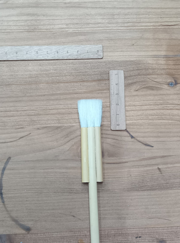 特別セール品　中太短穂連筆　３本立、５本立（数量限定）