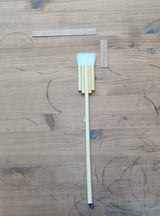 特別セール品　中太短穂連筆　３本立、５本立（数量限定）