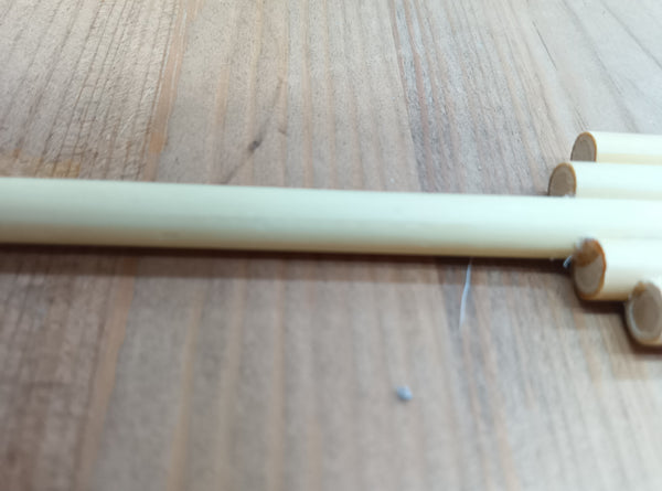 【アウトレット品】短穂細平連筆５本立（１本限り）