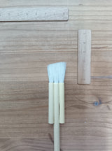 【3本限り】短穂細片羽連筆3本立