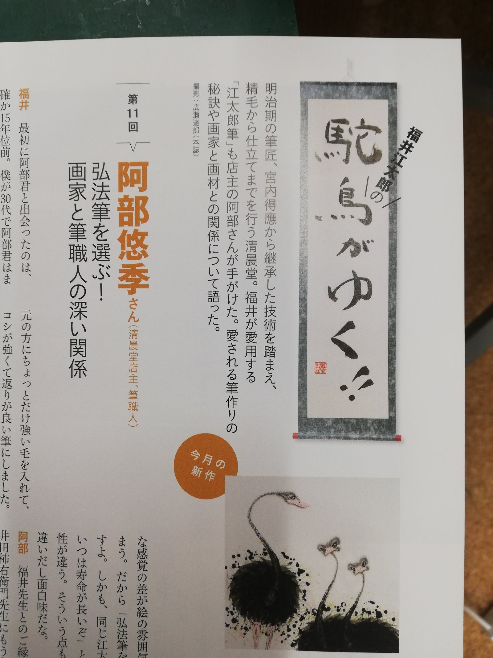 江太郎筆【特注面相筆、数量限定】 – 日本画筆・水彩画の筆【清晨堂