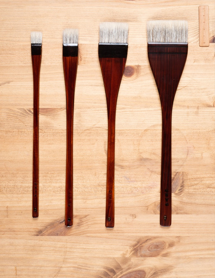 金泥絵刷毛 – 日本画筆・水彩画の筆【清晨堂(せいしんどう