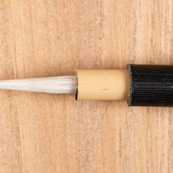 白玉面相 – 日本画筆・水彩画の筆【清晨堂(せいしんどう)】オンライン